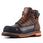 6in Waterproof Work Boots for Men, Leather, Composite Toe
