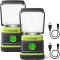 1000LM LED Camping Lantern Rechargeable, 4 Light Modes, Dimmable | 4400mAh Portable Battery Pack, IPX4 Waterproof