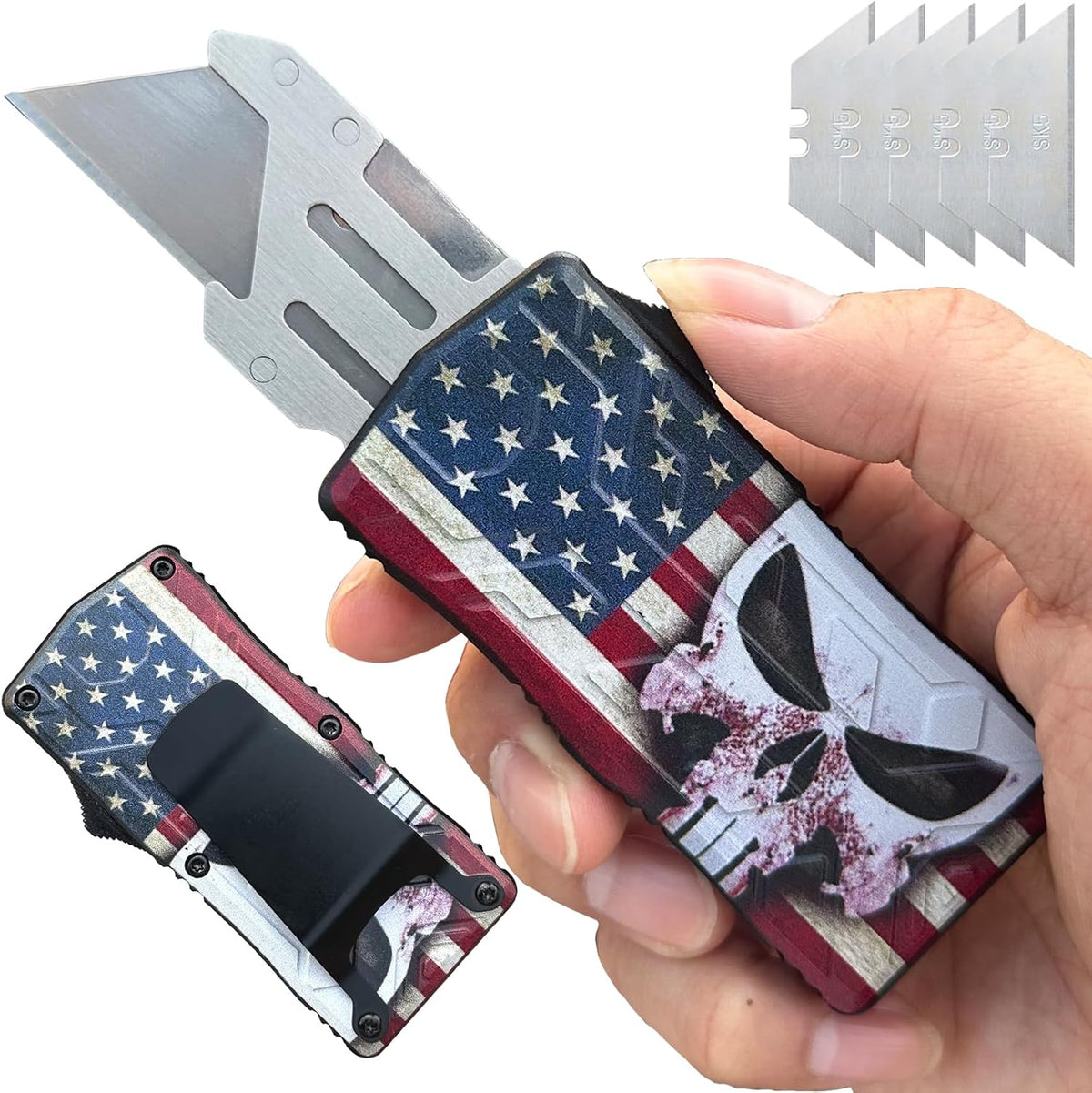 Automatic Box Cutter, Retractable Utility Knife