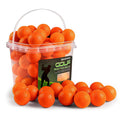 Foam Golf Practice Balls with Bucket (Orange, 50 Pack)