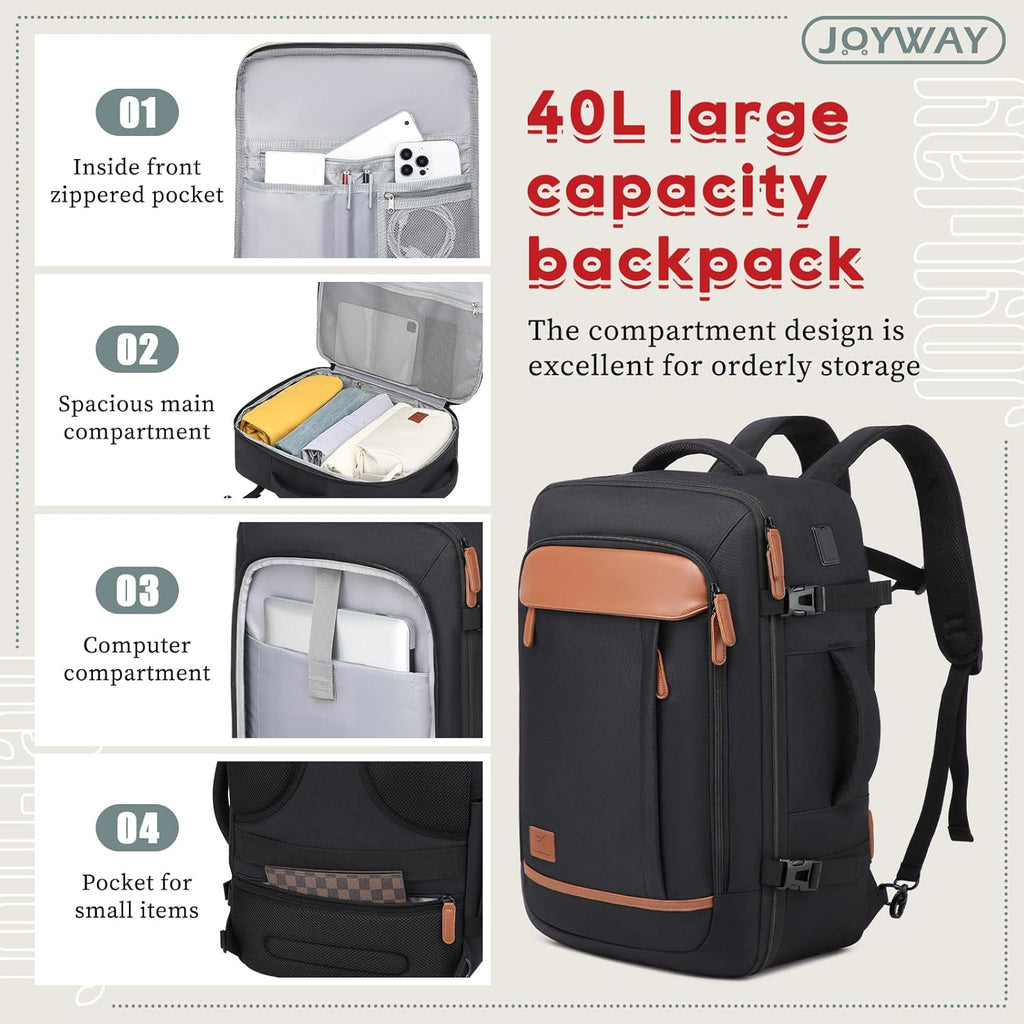Expandable Luggage Sets 5 Piece, Lightweight Hard Shell Travel Suitcase Set with Spinner Wheels and TSA Lock