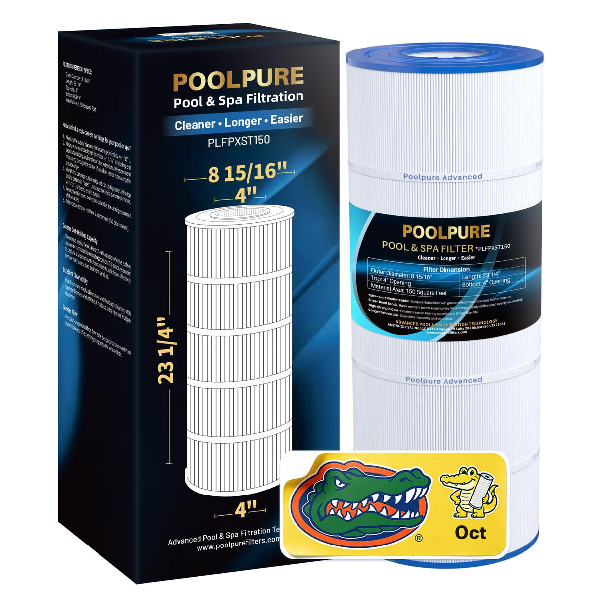 PXST150 Pool Filter Replaces Hayward X-Stream CC1500 1PACK