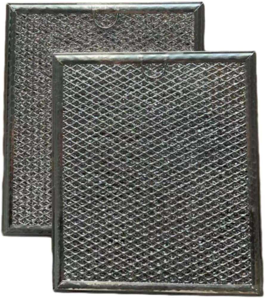 Microwave Grease Filter Compatible With GE JVM1320WD001,JVM1320BB01, JVM1320WB01,JVM1330BWC01