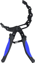 Self-Adjusting Oil Filter Wrench, Adjustable Oil Wrench, Fit 2-5'' Filters | Automotive Oil Change Kit, Self-Adjust