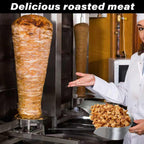 Rotisserie Catch Pan Meat Catcher,Handheld Catcher Pan for Shawarma Doner Kebab Grill Machine, Vertical Rotisserie
