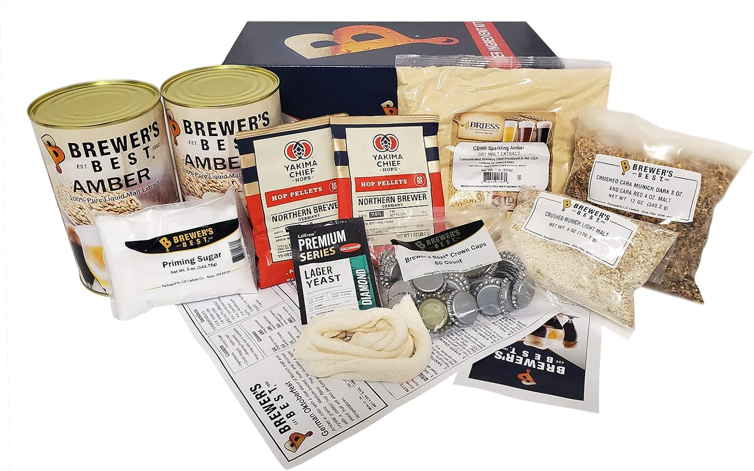 German Oktoberfest Home Brewing Ingredient Kit