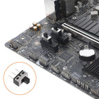 110PCS SPDT Mini Slide Switch Kit Micro Switch 9Values readboard Switches 1p2t Toggle Switches 2 Position 3 Pin Miniature Vertical Panel Mount Knob, SS12D00 SS12F15 SS12D10 SS12F44