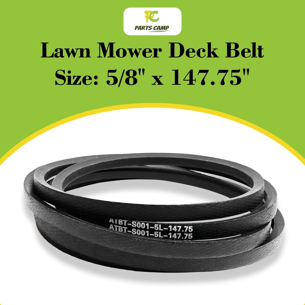 Parts Camp Replacement Belt 587686701 for Husqvanra 196103/532196103 Craftsman Belt 54 Inch Deck Belt