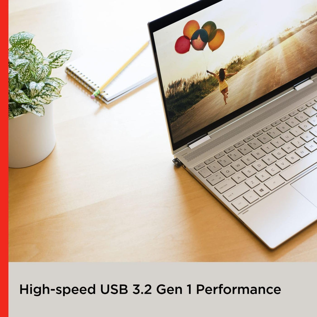 128GB Ultra Fit USB 3.2 Gen 1 Flash Drive - Up to 400MB/s, Plug-and-Stay Design - SDCZ430-128G-GAM46