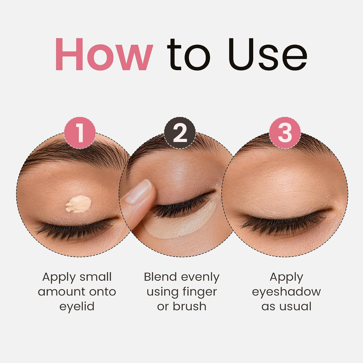 Sorme - Under Shadow Primer - Brightening Eyeshadow Primer - Crease Proof
