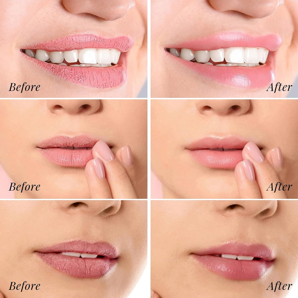 4-Pack Lip Scrub and Lip Mask Set