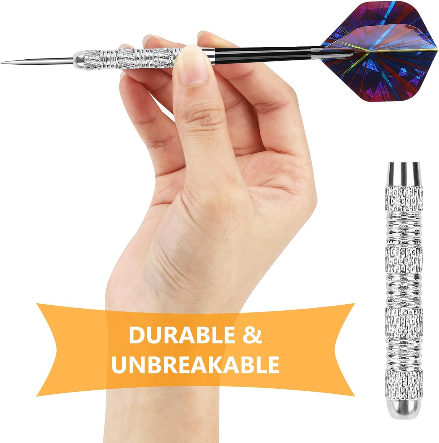 Metal Tip Darts, Steel Tip Darts, 14 Grams Professional Metal Darts, Darts Metal Tip Set, Metal Darts for Dartboard