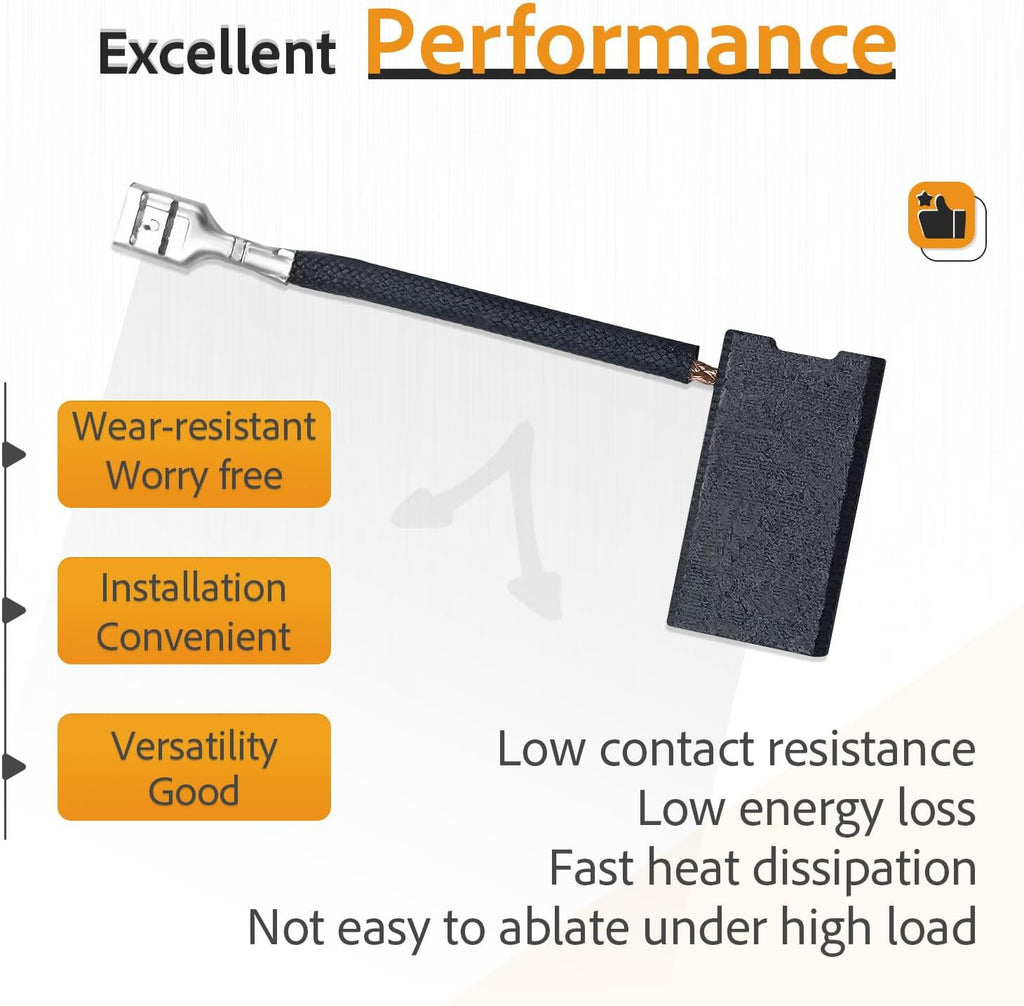 Carbon Brushes Suitable For Dewalt DW718 DWS780 DW717 Miter Saw 4 Pack