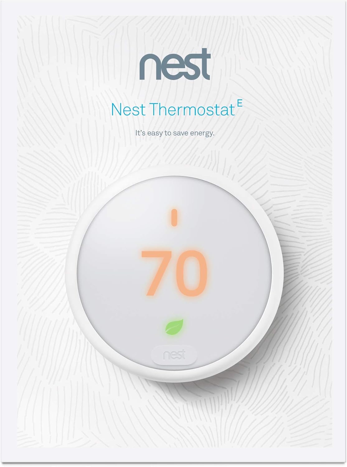 Thermostat E Programmable Smart Thermostat for Home, App Controlled via Wifi, Programmable, Compatible with Alexa and
