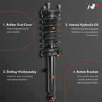 A-Premium Front Struts with Coil Spring Compatible with Lexus