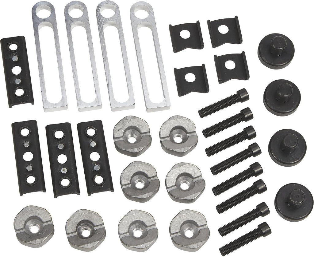 Welding Table Workhold Accessory Base Kit, 32-Pc. | Fabrication and repair versatility, Shop and field use