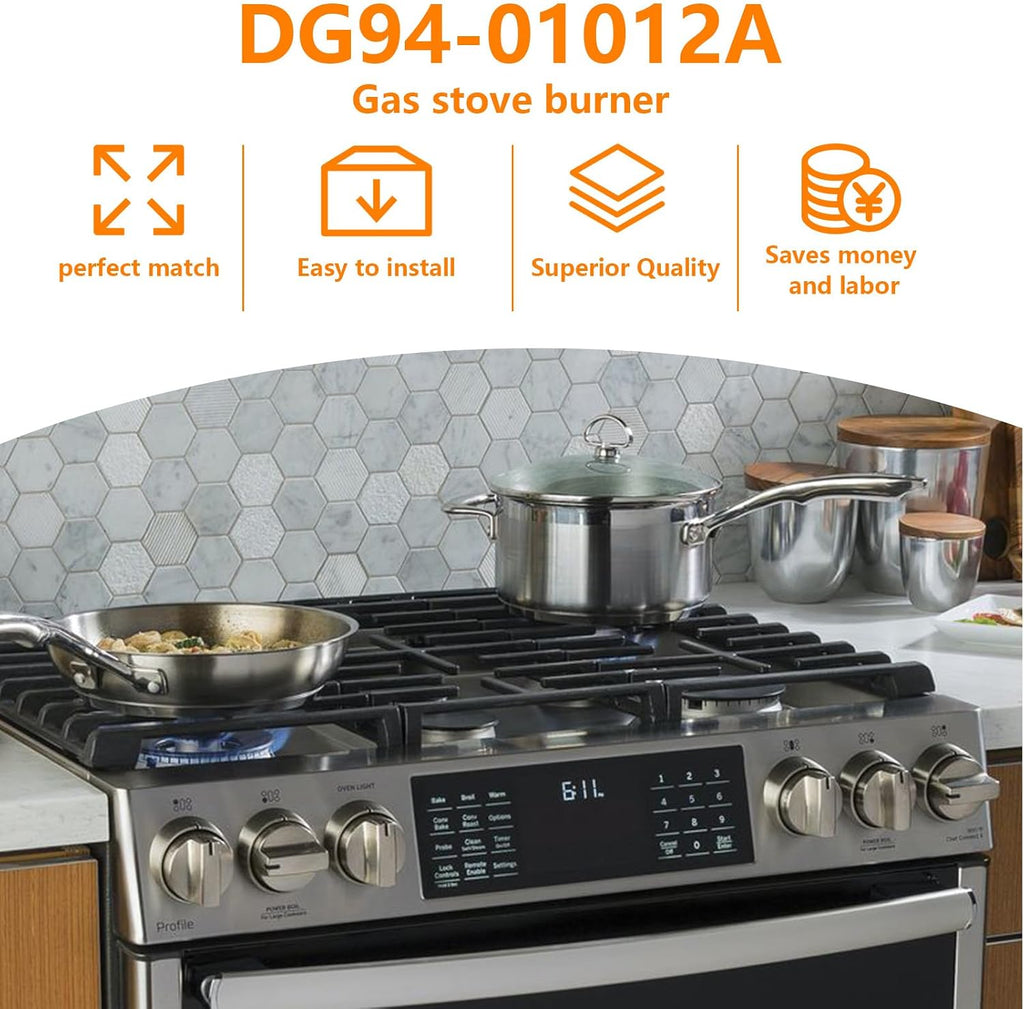 Oven Range Igniter Compatible with Samsung NX58M9420SS/AA NX58K3310SS/AA