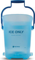 Ice Bucket, San Jamar Light Duty, 6 Gallon, Dual-Grip Handles, Blue