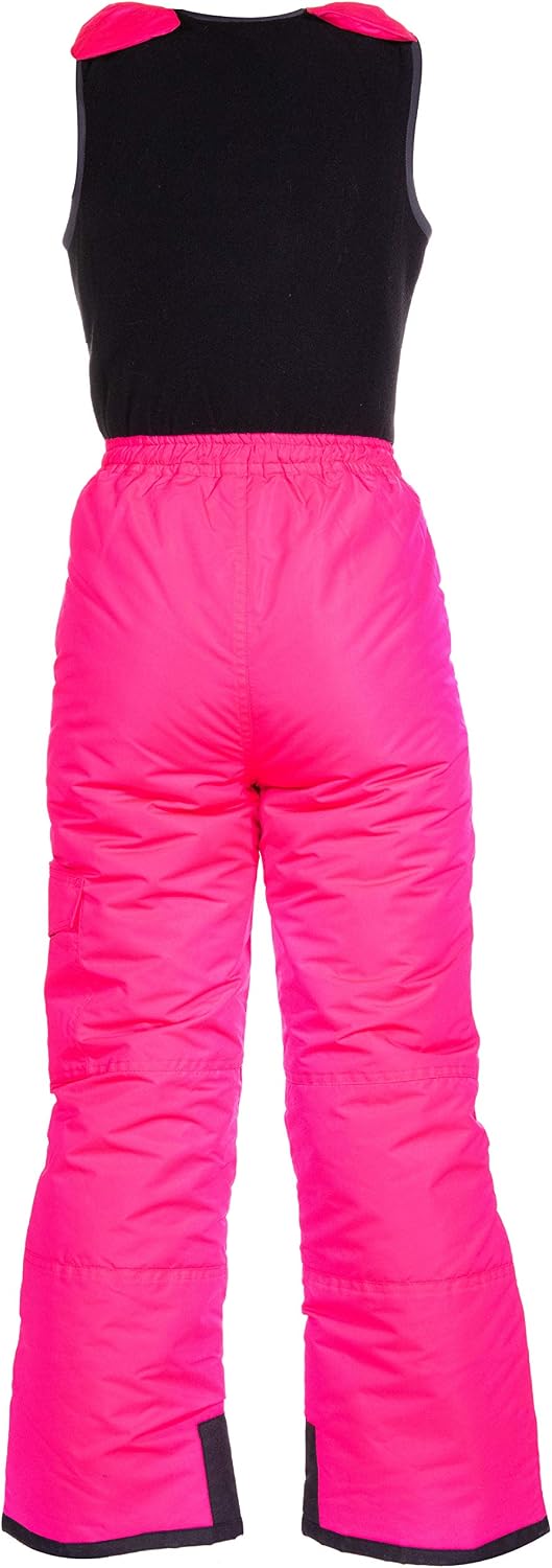 Polar Fleece Water Resistant Insulated Unisex Boys and Girls Unisex Ski & Snow Bib Pants Overalls
