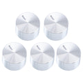 Aluminium Alloy Burner Control Knobs Replacement Set, 5 Pieces