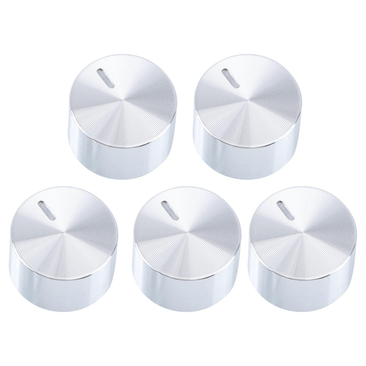 Aluminium Alloy Burner Control Knobs Replacement Set, 5 Pieces