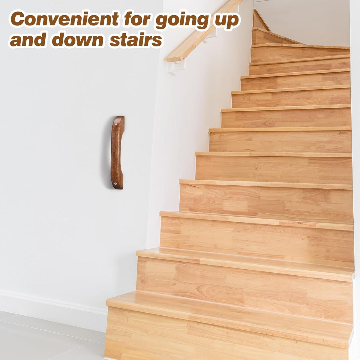 Wooden Grab Handle Teak Handrail Solid Teak Grab Handle