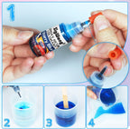 Epoxy Resin Pigment - 24 Colors Liquid Translucent Dye, Highly Concentrated for DIY Jewelry Making, Paint, Craft