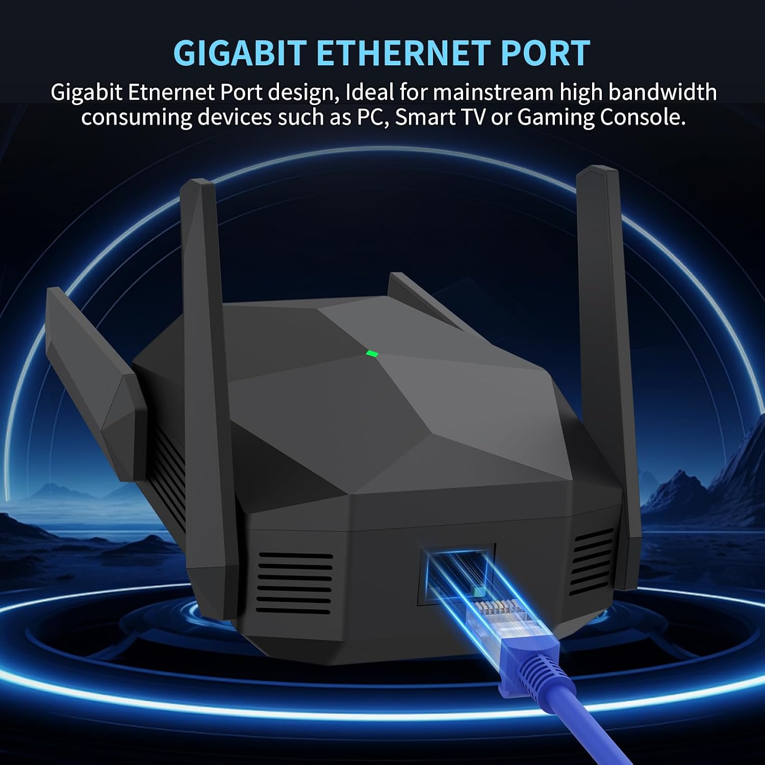 WiFi Extender, 2026 30X WiFi 6 Booster AX3000 | (5.8/2.4GHz), 25,999 sq.ft Long Range and 155+ Devices, WiFi Extender
