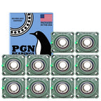 PGN UCF206-20 (10 Pack) Square Flange Bearing 1-1/4" Bore
