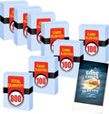 800 Counts Card Sleeves, Premium Clear Polypropylene (PP) Card Sleeves, Penny Trading Cards are Suitable for Standard
