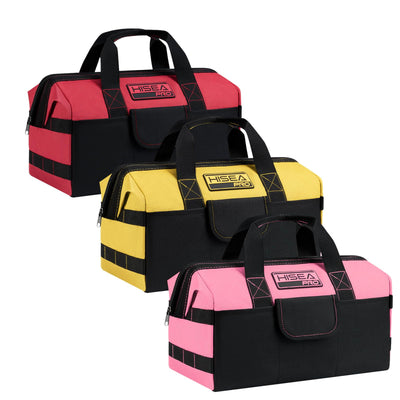 3 Pack Heavy Duty Tool Bag, 16-Inch Waterproof Tools Organizer Tote