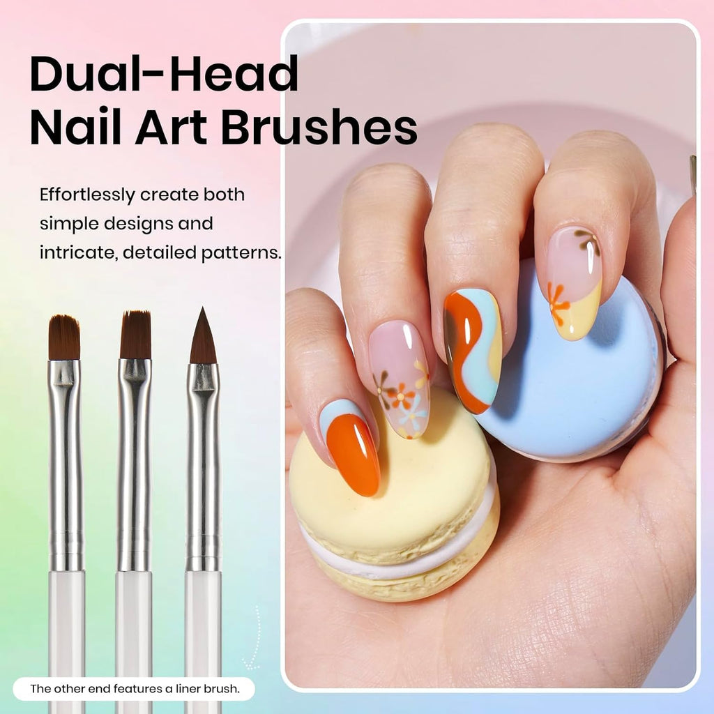Beetles 31pcs Nail Art Brushes, Dotting Tools, Nail Art Pens, Dust Brush