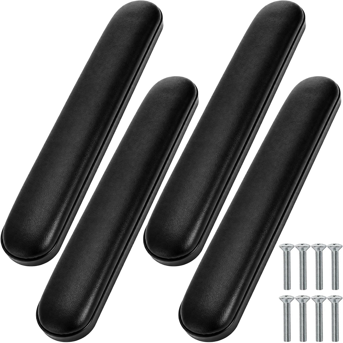 Covzoe 2 Pair Replacement Wheelchair Arm Pads, 14 Inch