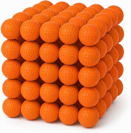 120 Pcs Foam Golf Practice Balls，Lifelike Touch, Durable Construction, Restricted Flight Distance, Practice and Party