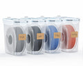 Filament Storage Box - 4 Pack Filaments Container for 3D Printing Filaments Sealing and Protection - Portable