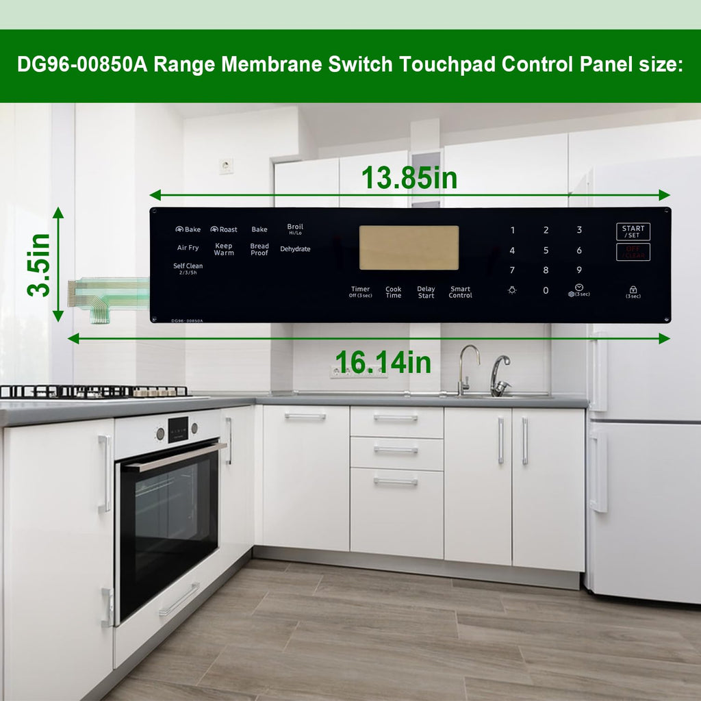 DG96-00850B Range Membrane Switch Touchpad Control Panel
