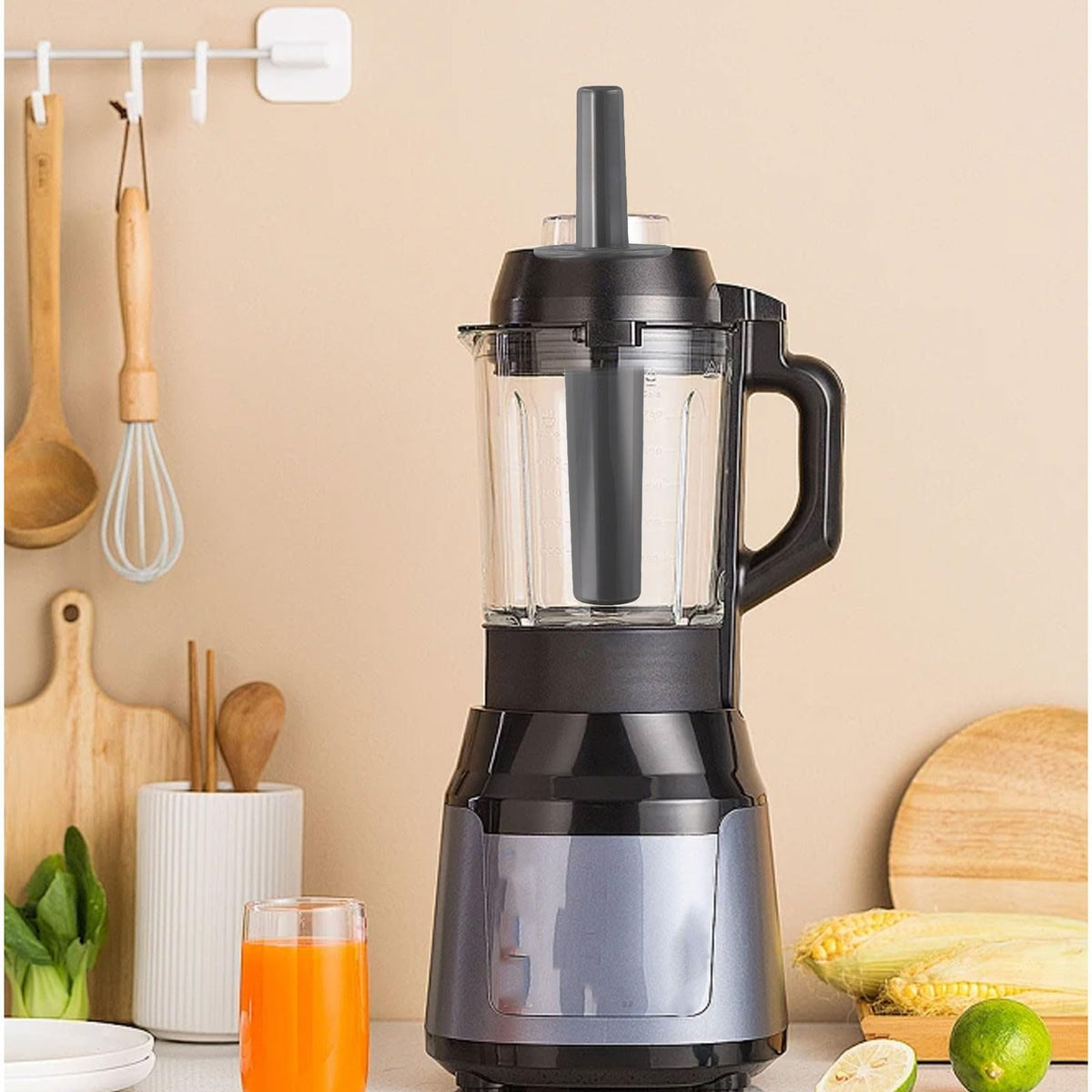 For MINI Blender Tamper Attachment Replacement Accessory for Compatible With For VITAMIX E310, Compact ABS Material For Efficient Mixing And Smooth Consistent Blending In Home Kitchen Use