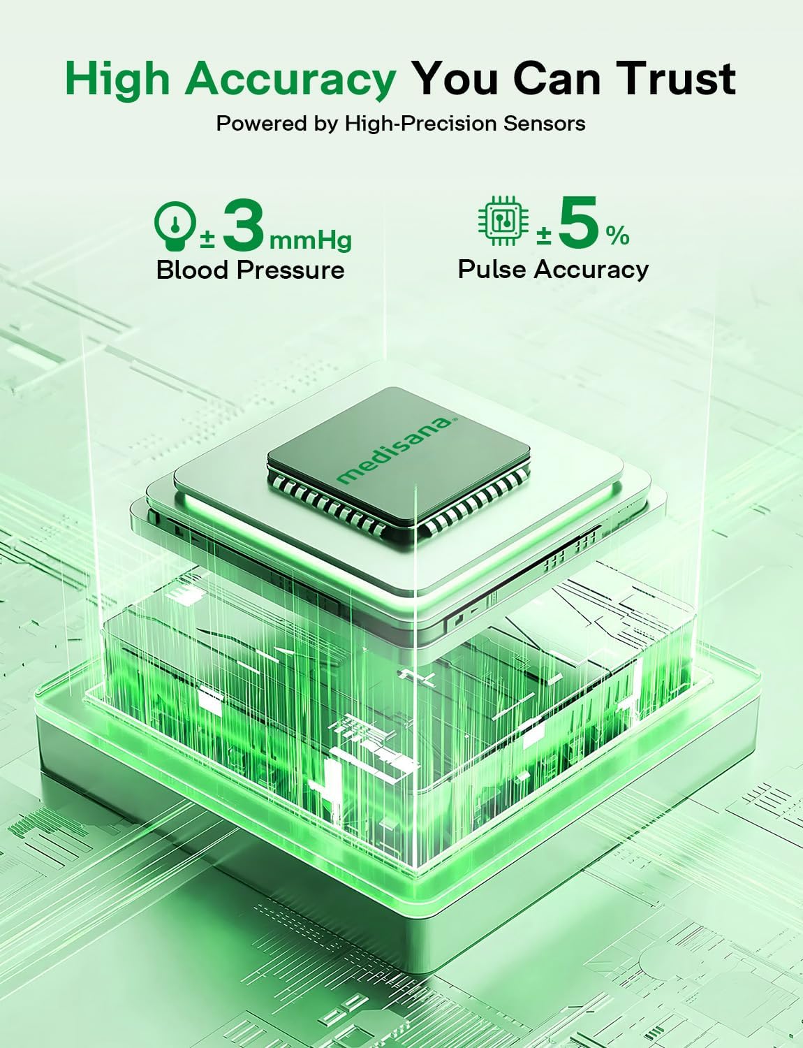 Blood Pressure Monitor for Home Use, Upper Arm BP Machine