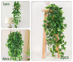 Fake Vines Artificial Hanging Ivy Vines Plants for Room Decor 4Pcs