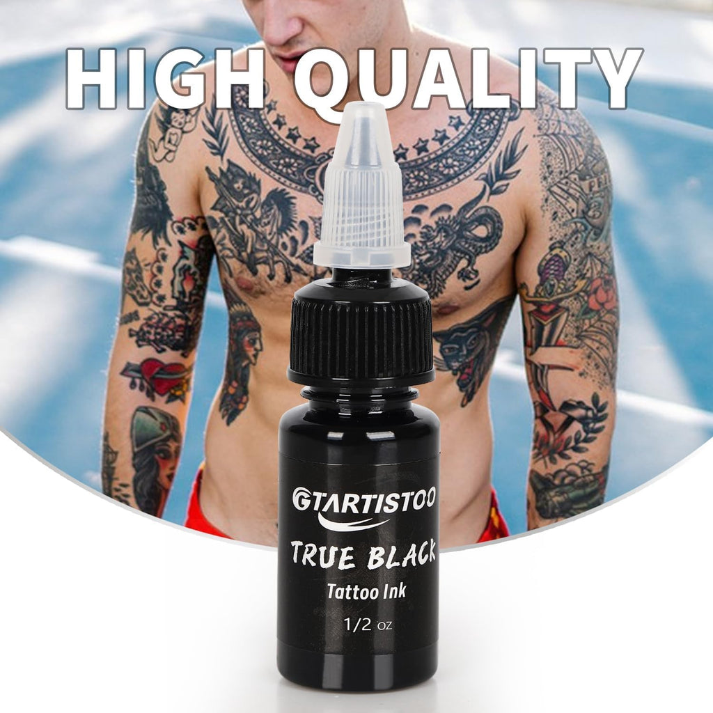 Tattoo Ink Set GTARTISTOO Professional 14 Colors 0.5oz Each