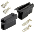 R77476 T28586 Electrical Male & Female Connector Plug Set w/Terminals fits John Deere Wire Harness for PTO Clutch & More