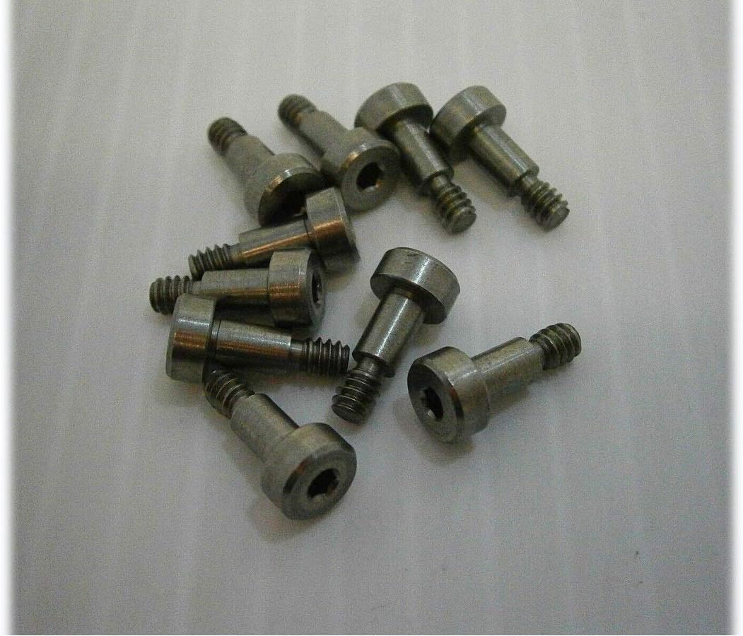 6910-ss Precision Shoulder Screws 6-32 Socket Stainless Steel, Pack of 10