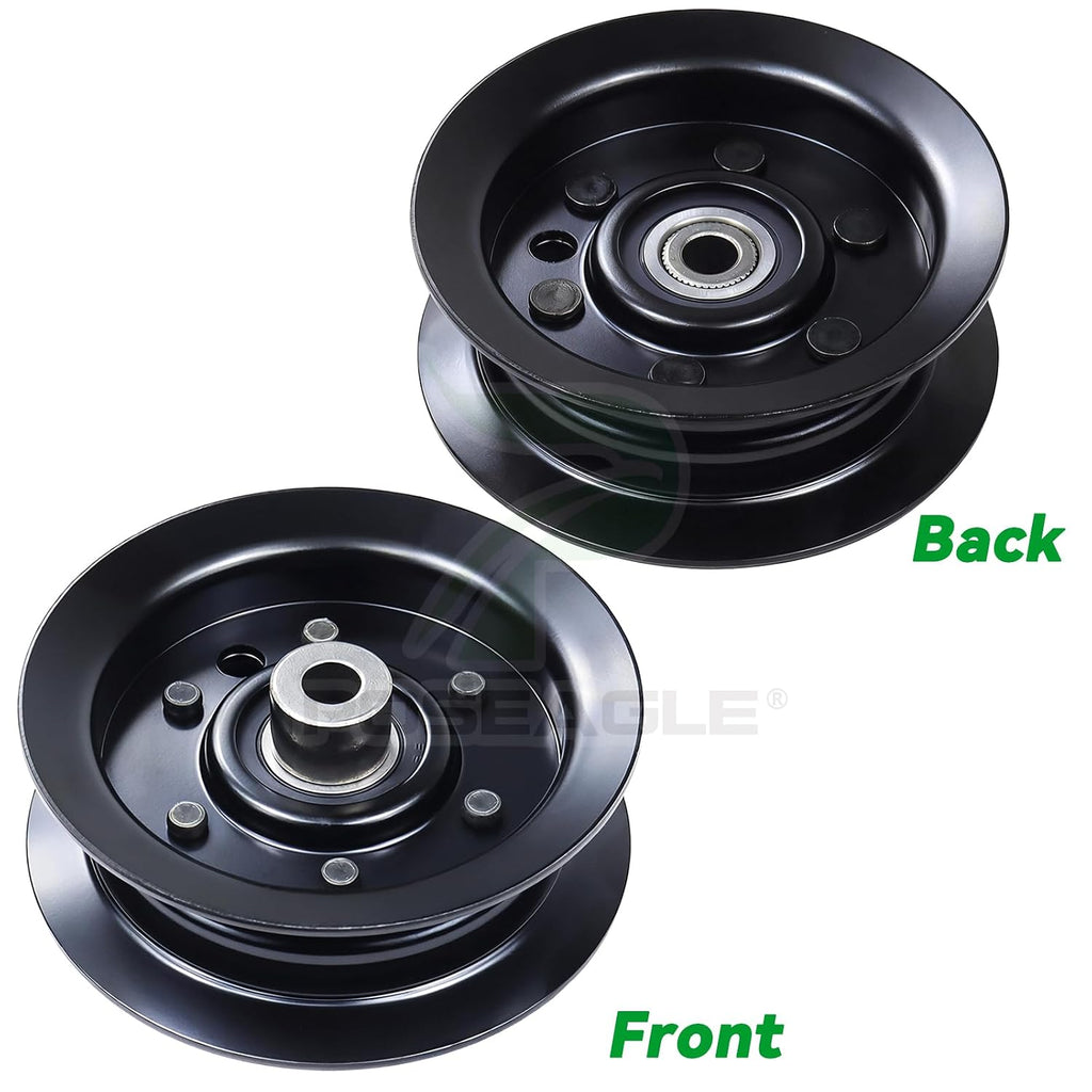 2 Pack 132-9420 Flat Idler Pulley for Toro 50" 42” SS5000 Deck