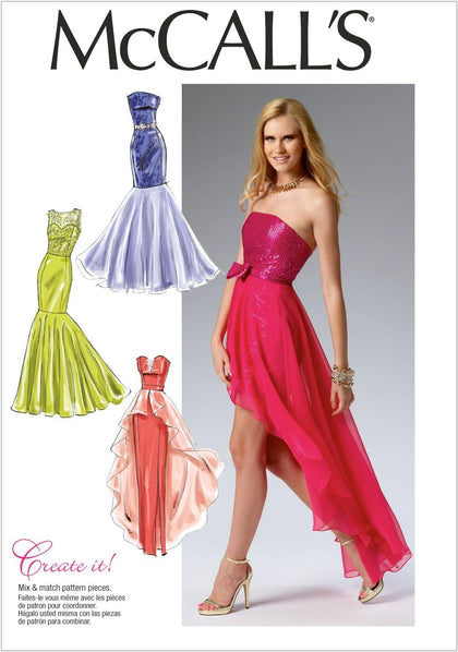 Pattern Company M6838 Misses' Dress Sewing Template, Size E5