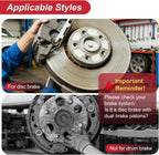 Brake Caliper Compression Tool, 4 Piston Brake Caliper Tool for Single/Twin/Quad Piston Calipers, 29100 Brake Pad