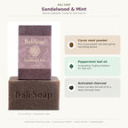 Masculine Collection Natural Soap for Men, 6 Bars