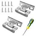 【Galvanized Ultra Durable】 2-Pcs WE01X25317 OEM Genuine Dryer Door Hinges