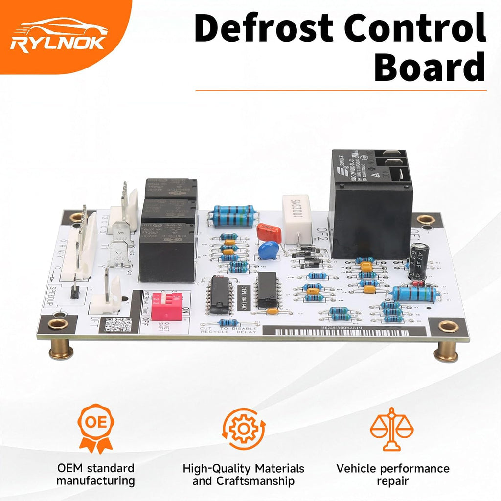 Defrost Control Board Replacement for HK32EA003 HK32EA008 HK32EA012 Heat Pump Defrost Compatible with Carrier Bryant Payne refrigerators freezers