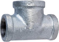 Supply Giant HNCU0560 Bull Head Galvanized Malleable Tee Fitting with Female Thread Connections