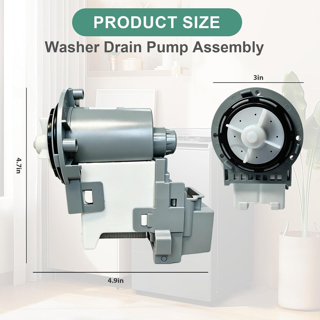 WF42H5200AW WF42H5200AW WF45A6400AC Washer Drain Pump